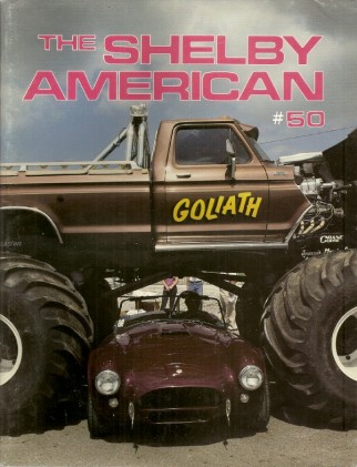THE SHELBY AMERICAN MAGAZINE 1986, No. 50 - IRS K-CODE, GROUP 2 NOTCHBACK